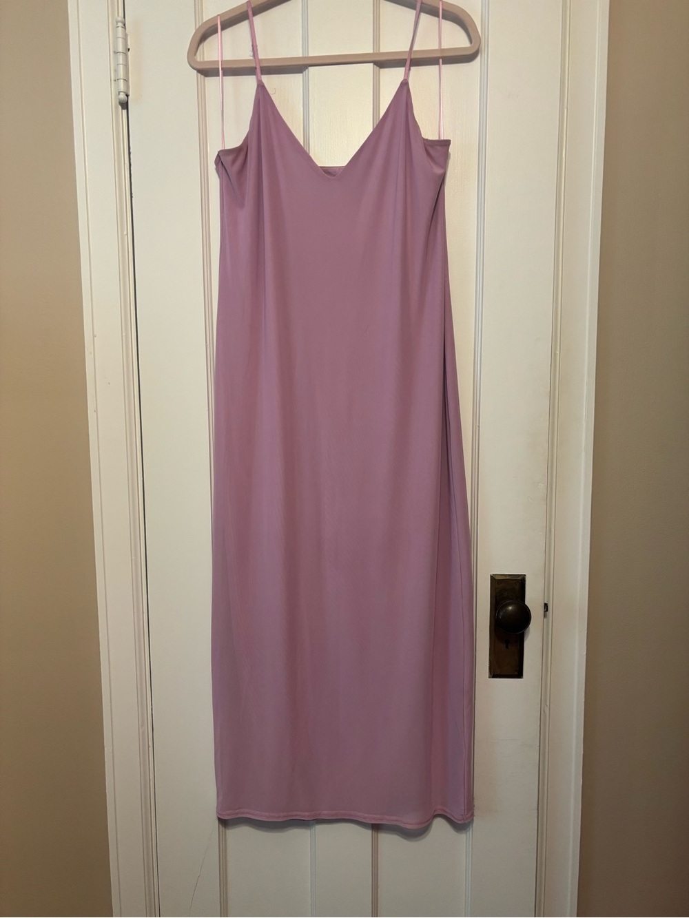 Women's plus size 1x lilac lavender slip Dress